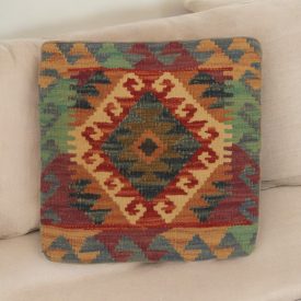   Pernă Kilim țesută manual 45x45 pernă decorativă afgană