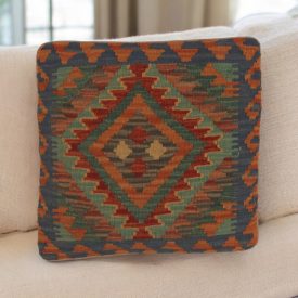 Pernă țesută manual 45x45 față de pernă Kilim