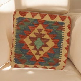 Pernă țesută manual 45x45 față de pernă Kilim