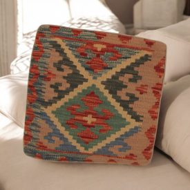Husă de pernă țesută manual 45x45 Pernă decorativă Kilim