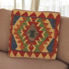 Husă de pernă țesută manual 45x45 Pernă decorativă Kilim