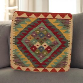 Pernă Kilim 45x45 țesută manual față de pernă