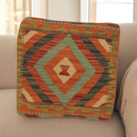 Pernă Kilim 45x45 țesută manual față de pernă