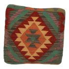 Pernă decorativă Kilim 45x45 față de pernă țesută manual