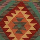 Pernă decorativă Kilim 45x45 față de pernă țesută manual