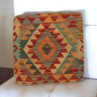 Pernă decorativă Kilim 45x45 față de pernă țesută manual