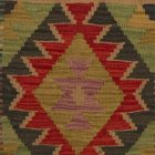 Pernă decorativă Kilim 45x45 față de pernă țesută manual