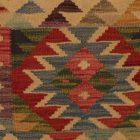 Pernă decorativă Kilim 45x45 față de pernă țesută manual