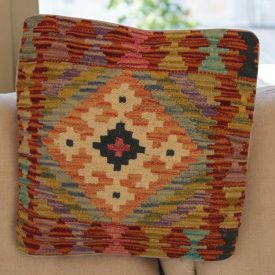   Kilim față de pernă 45x45 țesută manual pernă decorativă