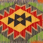 Pernă Kilim țesută manual 45x45 pernă decorativă afgană