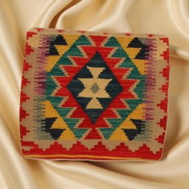 Pernă țesută manual 45x45 față de pernă Kilim
