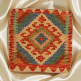   Husă de pernă țesută manual 45x45 Pernă decorativă Kilim
