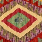 Față de pernă Kilim țesută manual 45x45 pernă decorativă afgană