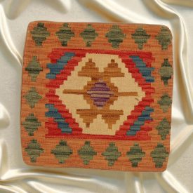 Față de pernă Kilim țesută manual 45x45 pernă decorativă afgană