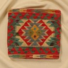 Față de pernă Kilim țesută manual 45x45 pernă decorativă afgană