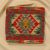 Față de pernă Kilim țesută manual 45x45 pernă decorativă afgană