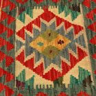 Față de pernă Kilim țesută manual 45x45 pernă decorativă afgană
