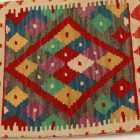 Față de pernă Kilim țesută manual 45x45 pernă decorativă afgană