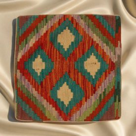 Pernă Kilim 45x45 țesută manual față de pernă