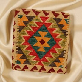 Pernă Kilim 45x45 țesută manual față de pernă