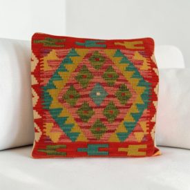 Husă de pernă kilim afgan 40x40 pernă țesută manual
