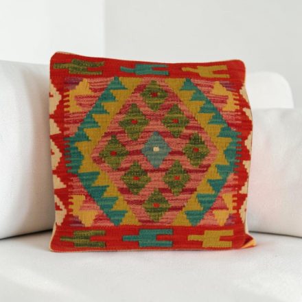 Husă de pernă kilim afgan 40x40 pernă țesută manual