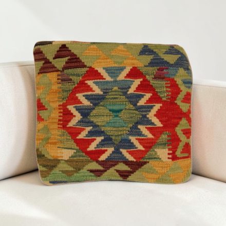 Husă de pernă kilim afgan 40x40 pernă țesută manual
