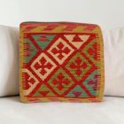 Husă de pernă kilim afgan 40x40 pernă țesută manual
