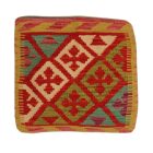 Husă de pernă kilim afgan 40x40 pernă țesută manual