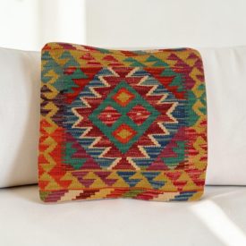 Husă de pernă kilim afgan 40x40 pernă țesută manual