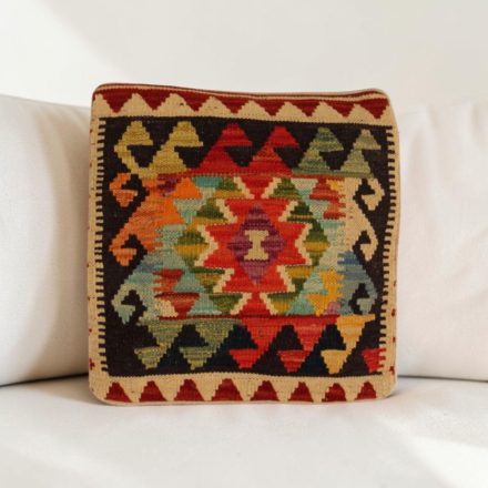 Husă de pernă kilim afgan 40x40 pernă țesută manual