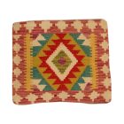 Husă de pernă kilim afgan 45x40 pernă țesută manual