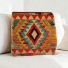 Husă de pernă kilim afgan 40x40 pernă țesută manual