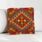 Husă de pernă kilim afgan 40x40 pernă țesută manual