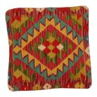 Husă de pernă kilim afgan 40x40 pernă țesută manual