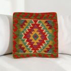 Husă de pernă kilim afgan 40x40 pernă țesută manual