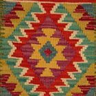 Husă de pernă kilim afgan 40x40 pernă țesută manual
