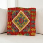Husă de pernă kilim afgan 40x40 pernă țesută manual
