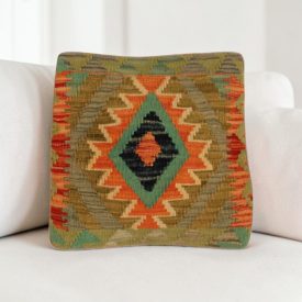 Husă de pernă kilim afgan 40x40 pernă țesută manual