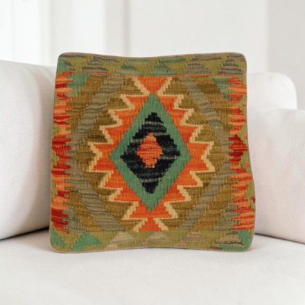 Husă de pernă kilim afgan 40x40 pernă țesută manual