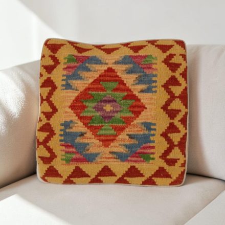 Husă de pernă kilim afgan 40x40 pernă țesută manual