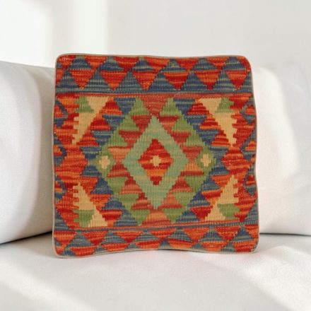 Husă de pernă kilim afgan 40x40 pernă țesută manual