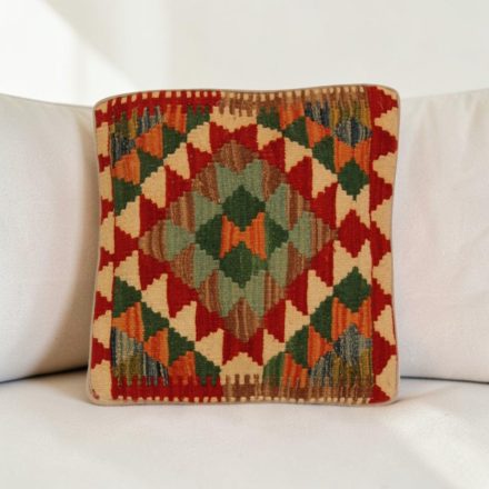 Husă de pernă kilim afgan 40x40 pernă țesută manual