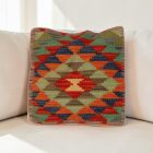 Husă de pernă kilim afgan 40x40 pernă țesută manual