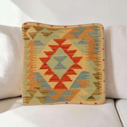 Husă de pernă kilim afgan 40x40 pernă țesută manual