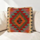 Pernă orientală 40x40 husă de pernă kilim țesută manual