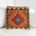 Pernă orientală 40x40 husă de pernă kilim țesută manual