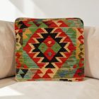 Pernă orientală 40x40 husă de pernă kilim țesută manual