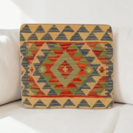 Pernă orientală 40x40 husă de pernă kilim țesută manual