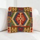 Pernă orientală 40x40 husă de pernă kilim țesută manual